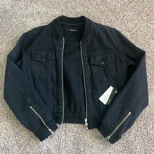 J Brand Black Denim Jacket